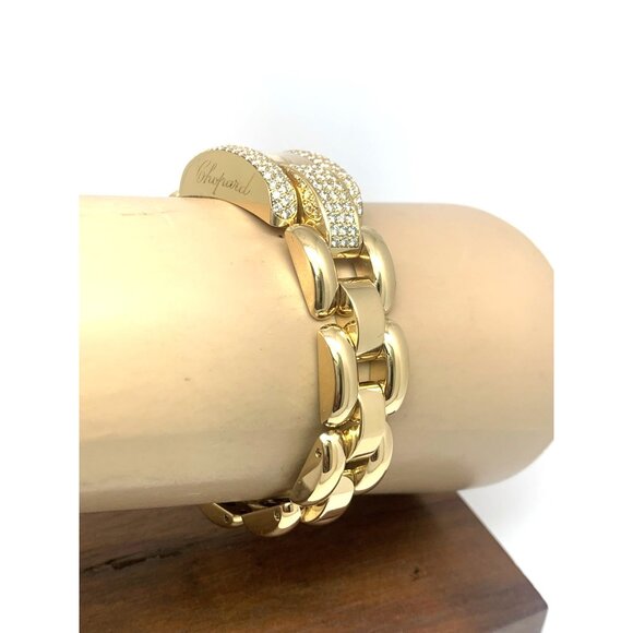 Chopard Women's Watch 41/6569 La Strada 18k Yellow Gold Diamond Swiss Quartz - Picture 13 of 15